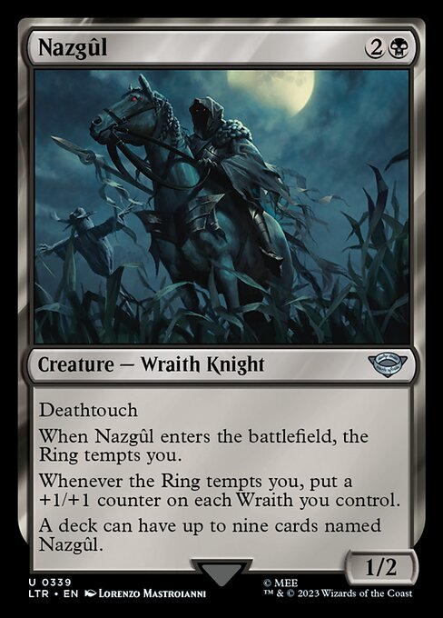 Nazgûl The Lord of the Rings- Tales of Middle-earth